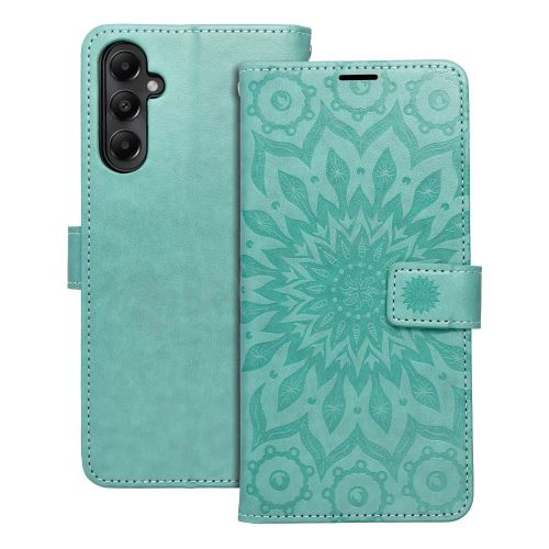 MEZZO Pouzdro na knihy pro SAMSUNG A05s mandala zelené