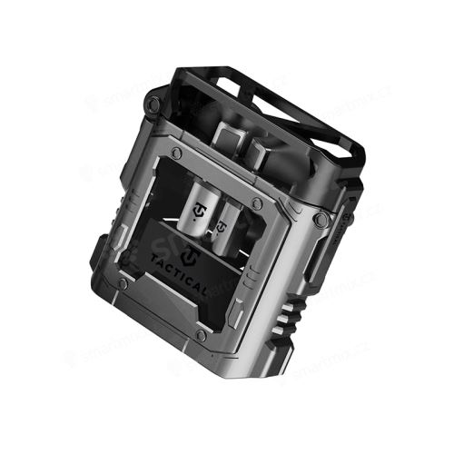 Sluchátka Bluetooth bezdrátová Tactical Vision StrikePods - kovové pouzdro