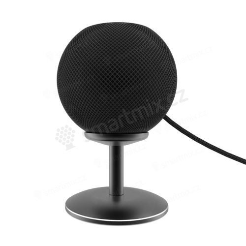 Držák / stojánek pro Apple HomePod - kovový - černý