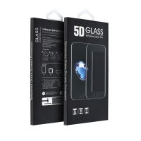 5D tvrzené sklo s celoplošným lepidlem – pro Motorola G67, černé