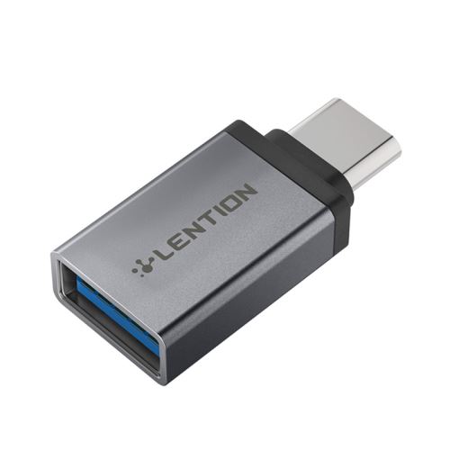 Přepojka / redukce USB-C samec na USB-A 3.0 samice - kovová