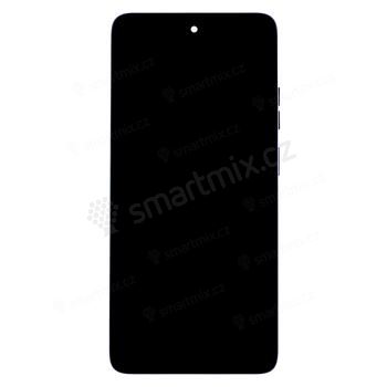 Motorola G56 LCD Display + Dotyková Deska + Přední Kryt Black Oyster (Service Pack)