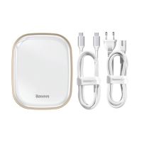 60W napájecí adaptér / dok / port replikátor BASEUS pro Apple MacBook - 2x USB-A + ethernet + HDMI + SD - bílá / zlatá 60W napájecí adaptér / dok / port replikátor BASEUS pro Apple MacBook - 2x USB-A + ethernet + HDMI + SD - bílá / zlatá