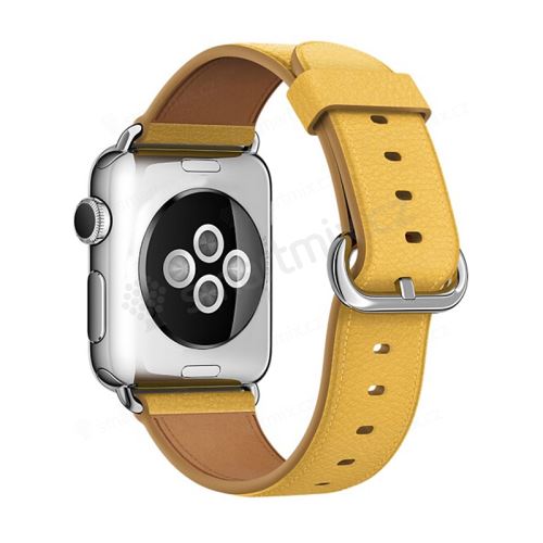Řemínek pro Apple Watch 44mm Series 4 / 42mm 1 2 3 - kožený