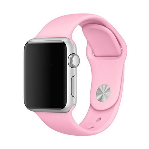 Řemínek pro Apple Watch 44mm Series 4 / 42mm 1 2 3 - velikost S / M - silikonový