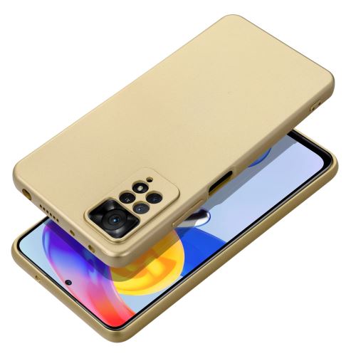 METALICKÉ pouzdro pro XIAOMI Redmi NOTE 14 Pro Plus 5G zlaté