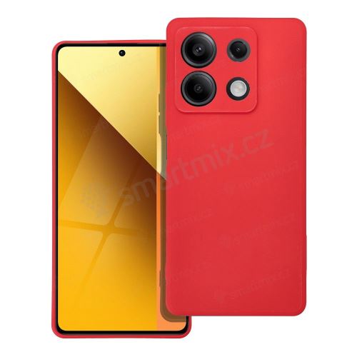 Pouzdro SOFT pro XIAOMI Redmi Note 13 5G červené
