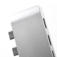 Dokovací stanice / port replikátor pro Apple MacBook Pro - 2x USB-C na 2x USB-C + 2x USB-A + SD (11)