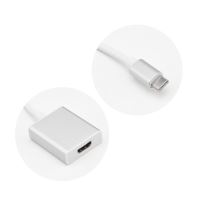 Kabel HDMI (samice) na typ C 3.1 (samec) Plug & Play 4K (1)