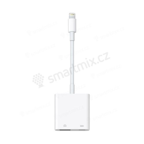 Originální Apple Lightning na USB 3.0 + Lightning Camera Adapter