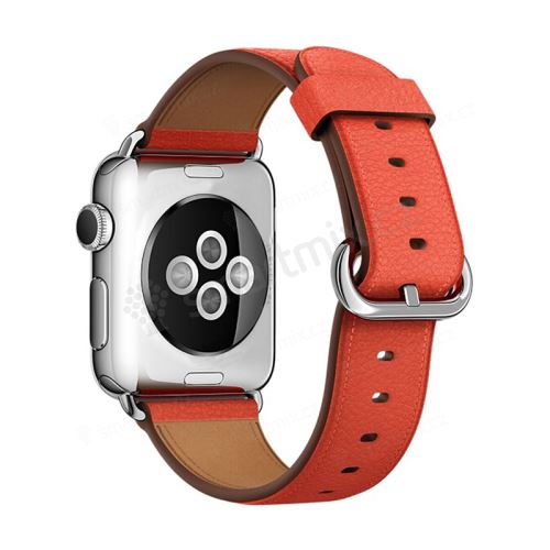 Řemínek pro Apple Watch 44mm Series 4 / 42mm 1 2 3 - kožený