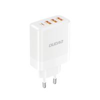 Nabíječka / EU napájecí adaptér DUDAO A5H - 3x USB-A + USB-C - 20W QC / PD - bílá Nabíječka / EU napájecí adaptér DUDAO A5H - 3x USB-A + USB-C - 20W QC / PD - bílá
