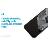 Skleněná ochranná fólie 5D Mr. Monkey – pro Samsung Galaxy A37 5G, černá (Strong Lite) (3)