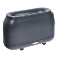 Barevný plamenný aromaterapeutický přístroj / zvlhčovač vzduchu / difuzér Art Deco model HZ005 šedý Barevný plamenný aromaterapeutický přístroj / zvlhčovač vzduchu / difuzér Art Deco model HZ005 šedý