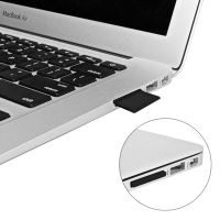 Přepojka / redukce Micro SD na SD kartu pro Apple MacBook - zapuštěná - stříbrná