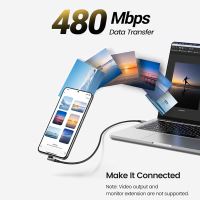 Nabíjecí kabel SWISSTEN - USB-C / USB-C tkanička - kovové koncovky - 100W - 2m - černý (4)