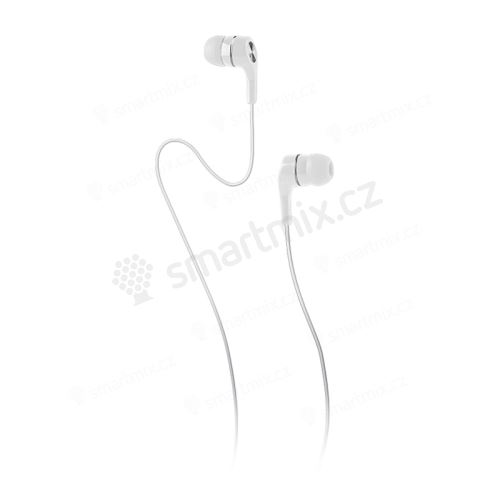 Sluchátka MAXLIFE s mikrofonem pro Apple iPhone / iPad / iPod a další zařízení - špunty