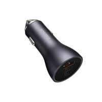 Autonabíječka BASEUS Magic 65W - USB-A + 2x USB-C - černá (2)