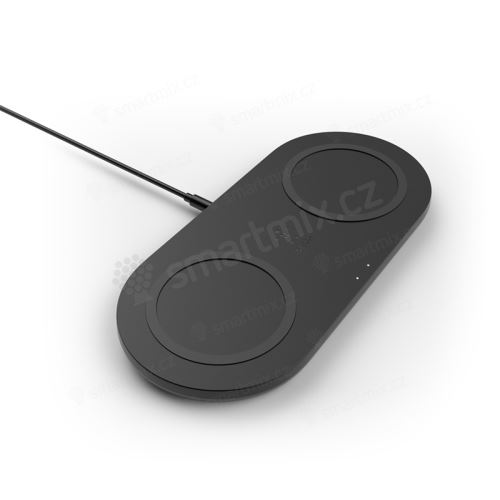 2v1 bezdrátová nabíječka / podložka Qi BELKIN pro Apple iPhone / AirPods + adaptér